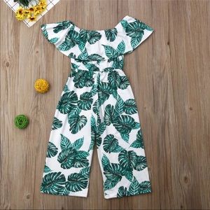 🍃Off-Shoulder Jumpsuit